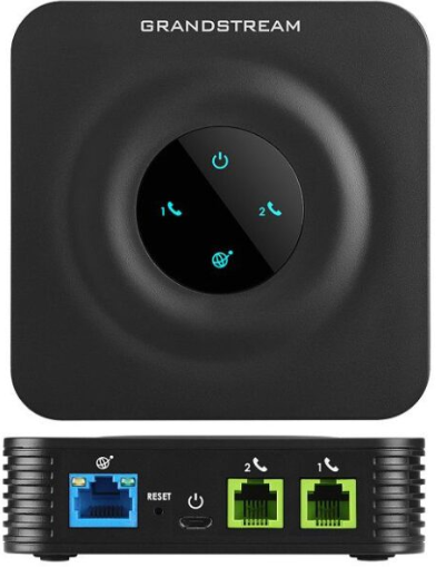 ATA - Grandstream HT802 - Two-Line Analog Telephone Adapter