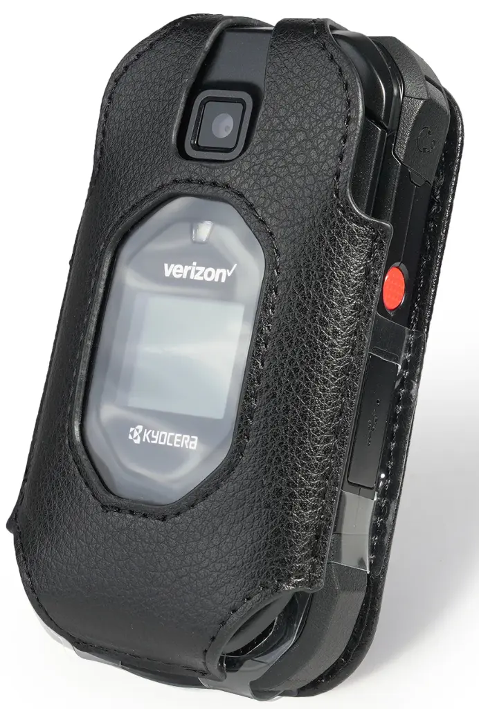 Case for Kyocera E4810, E4811, E4830, E4831, Fitted Vegan Leather