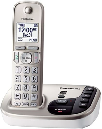 [PP220U] Cordless Panasonic KX-TGD220 - Refurbished. Almost identical to KX-TGD510, white.