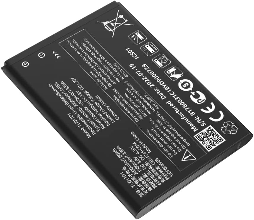 [AT4056B] Replacement Battery for TCL 4056, 4058, and T435