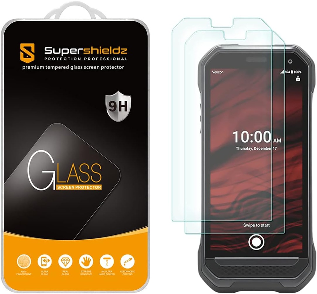 Screen Protector for Kyocera DuraForce Ultra 5G (E7110), two-pack