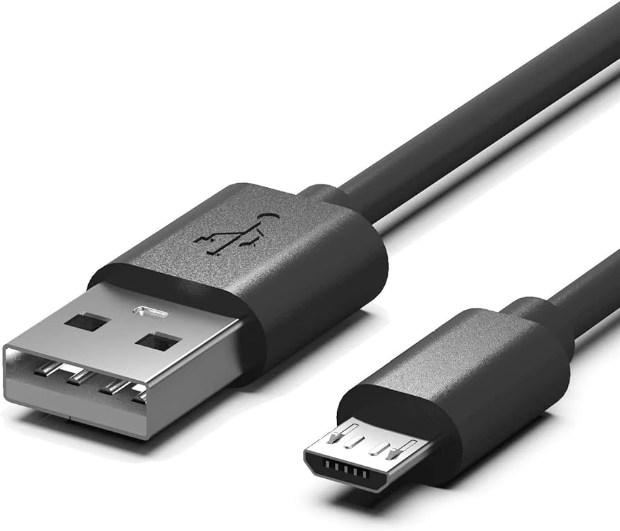 USB-A to Micro USB charging cable (Cable ONLY included)