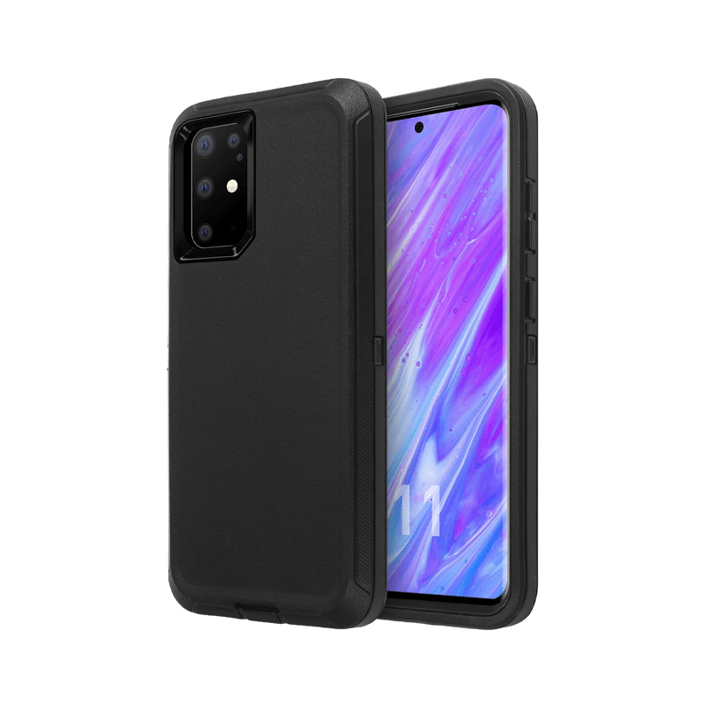 [AS20+CH:BLACK] Case for Galaxy S20+, Hybrid / TPU (Black)