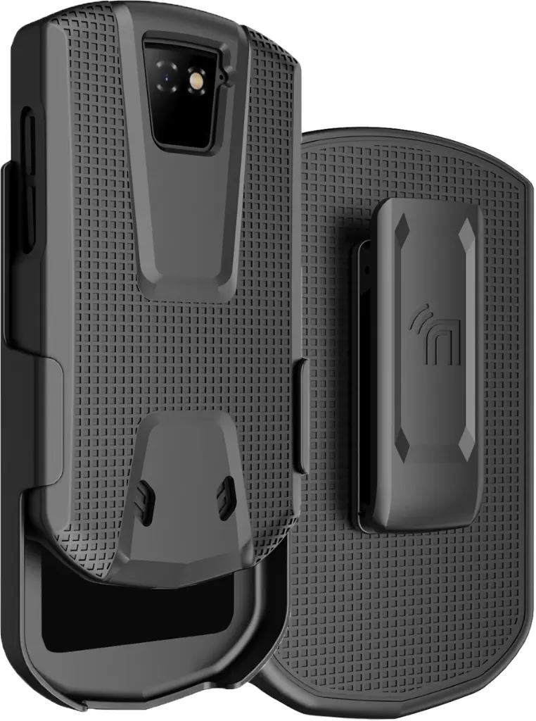 Case for Unihertz Titan Pocket, Hard Protective Case + Belt Holster