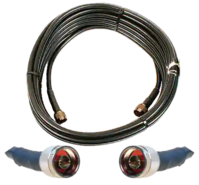 [BW02] Wilson 400 Coax Cable: N-Male / N-Male (2 ft., New)