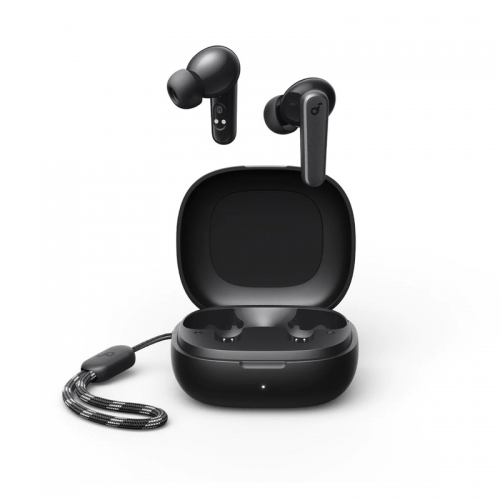 [AUEBWRAB] Anker Soundcore Bluetooth Earbuds, True Wireless. For listening to audio. (New, Black)