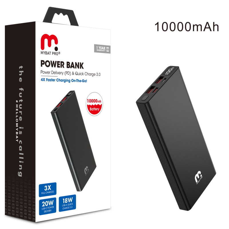 USB Power Bank - 10,000 mAh