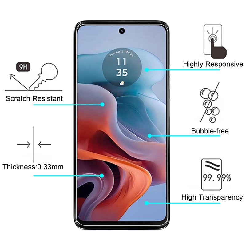 [AMG5SP] Screen Protector for Moto G 5G, two-pack