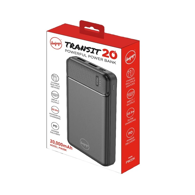 USB Power Bank - 20,000 mAh