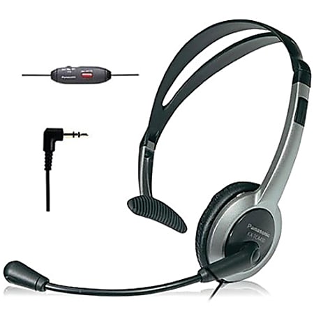 [APH] Corded Panasonic headset - fits 2.5 mm jack