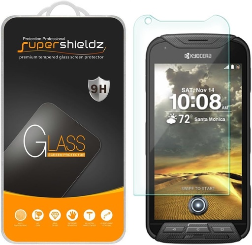 [AK68SP] Screen Protector for Kyocera DuraForce PRO (E6800, E6810, E6820, E6830, E6833), two-pack