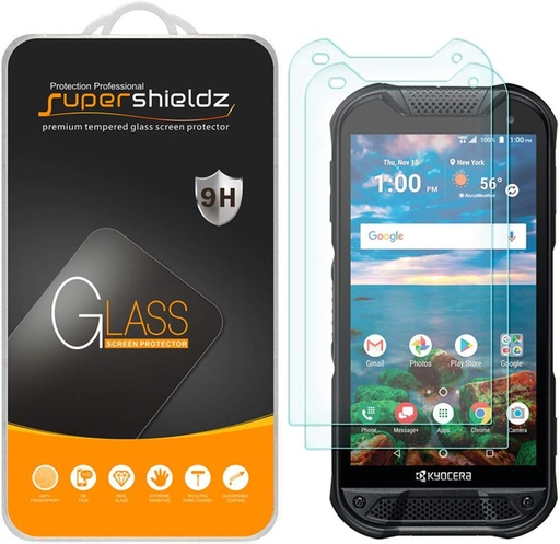 [AK69SP] Screen Protector for Kyocera DuraForce PRO 2 (E6910, E6920), two-pack