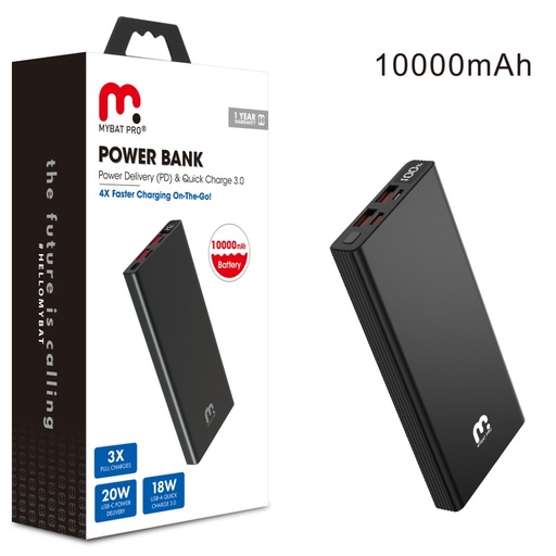USB Power Bank - 10,000 mAh