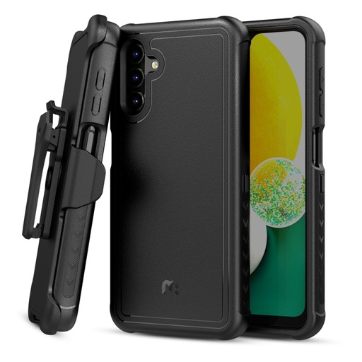 Case for Galaxy A13, Heavy Duty Protective Case + Belt Holster